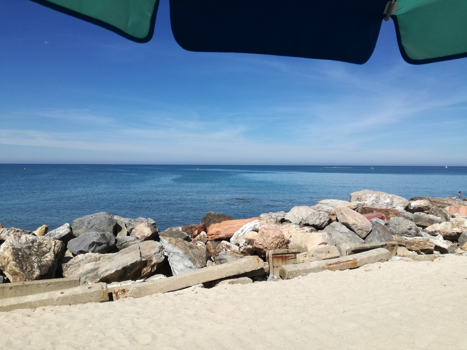 San Frediano beach'in fotoğrafı - rahatlamayı sevenler arasında popüler bir yer