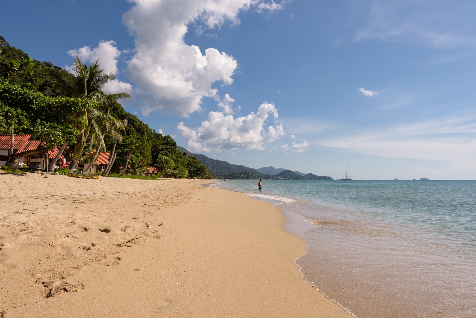 Photo of White Sand beach with partly clean level of cleanliness