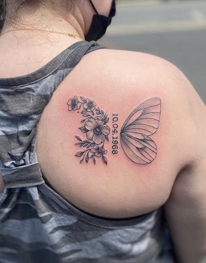 Explore dog lover tattoo ideas, creative tattoo ideas in Asheboro, available at Blue Luna Tattoo Company, LLC