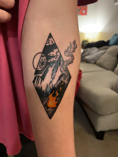 Explore ancient rome tattoo ideas, creative tattoo ideas in Erie, available at Ronin Ink