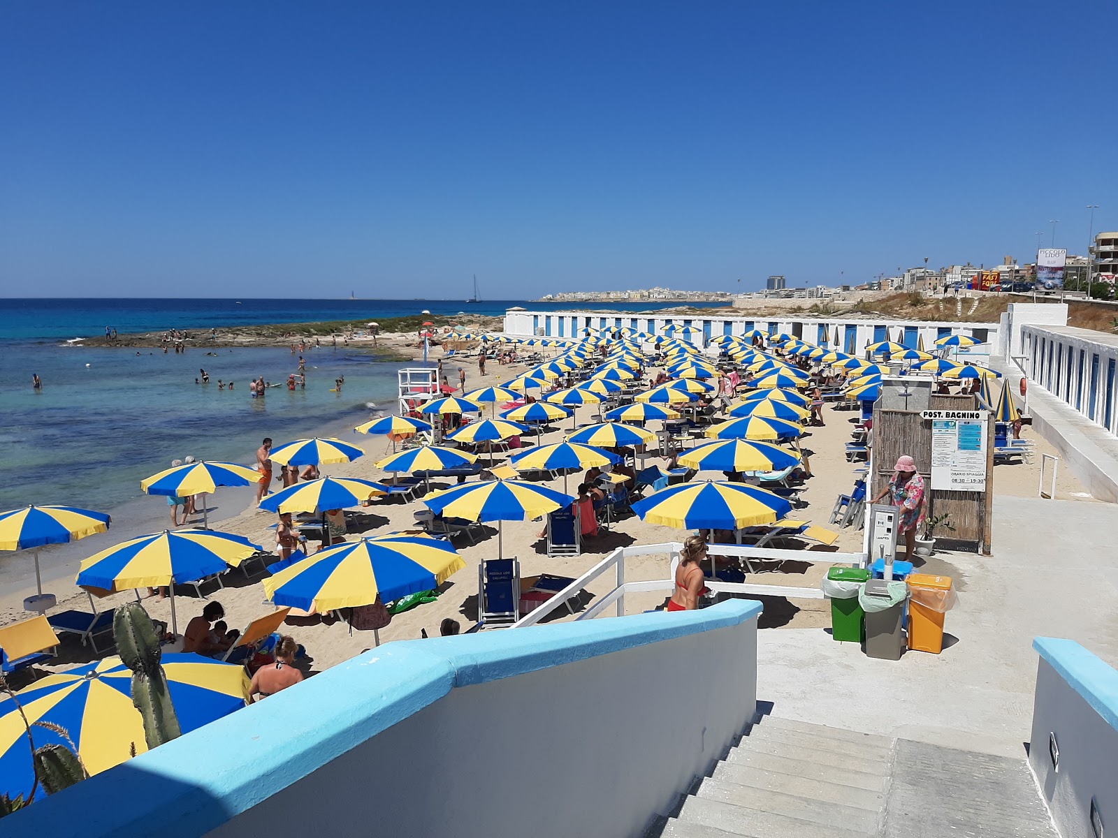 Foto af Piccolo Lido beach med høj niveau af renlighed