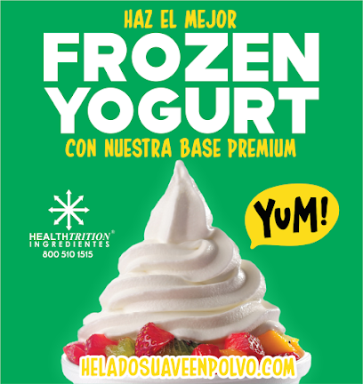 Bases para helado suave de Yogurt y Crema