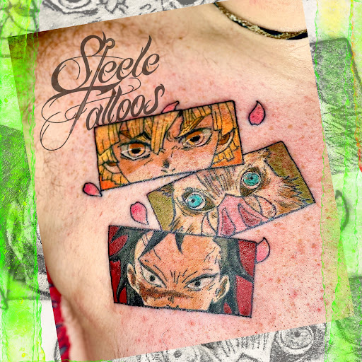 Explore black and grey tattoo filler ideas, creative tattoo ideas in Jonesboro, available at Gallery Of Ink Tattoo Shop