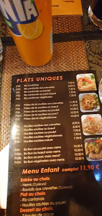 Restaurant thaï Thai Phuket à Brest (le menu)