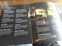 Menu du Gasthaus Sponsel à Kirchehrenbach