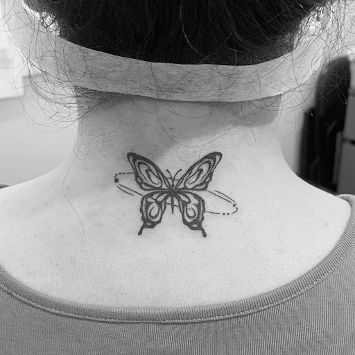 Explore cover up tattoo ideas for females, creative tattoo ideas in Fairfax, available at Pinky Inky Tattoo
