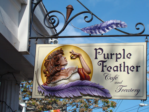 Dessert Shop «Purple Feather Cafe & Treatery», reviews and photos, 334 Commercial St, Provincetown, MA 02657, USA