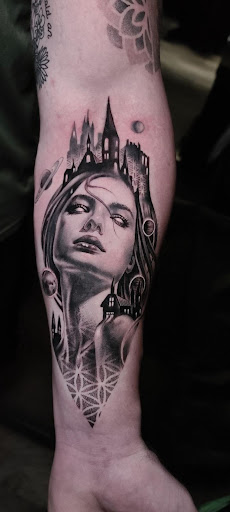 Explore tattoo ideas collarbone, creative tattoo ideas in Astoria, available at 10 Thousand Foxes Tattoo - Astoria