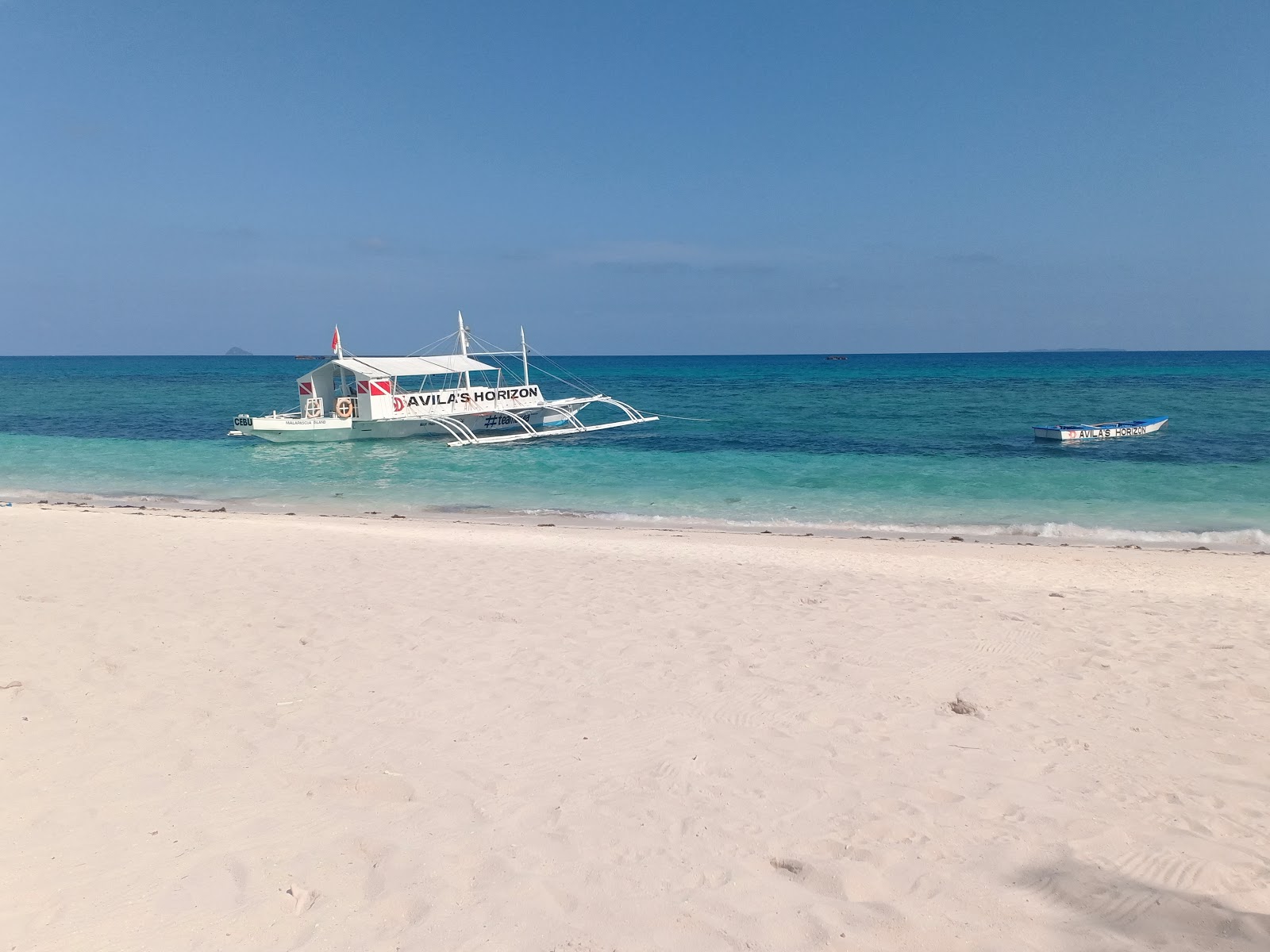 Foto af Malapascua Island Beach faciliteter område