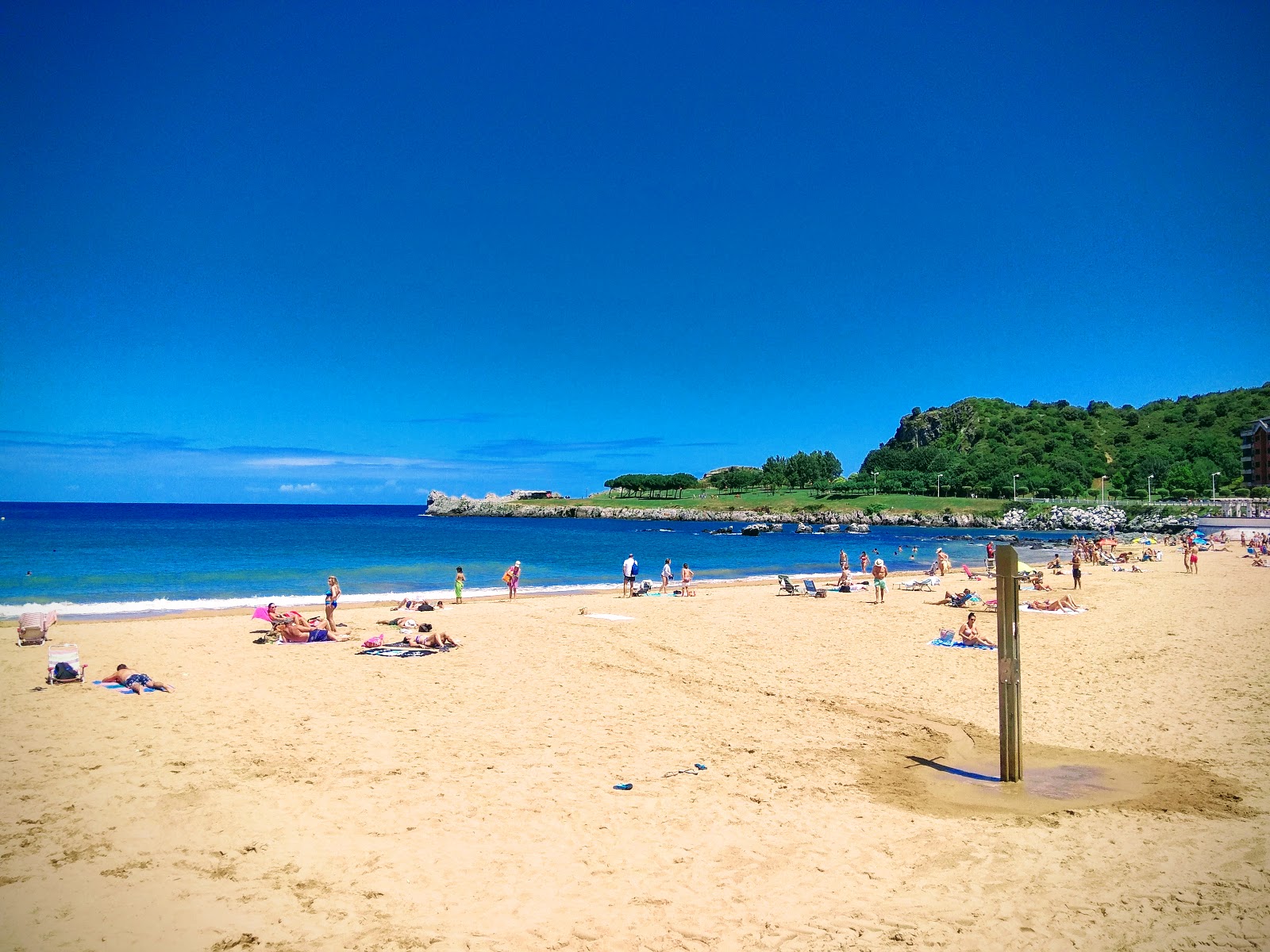 Photo of Playa de Brazomar with bright fine sand surface