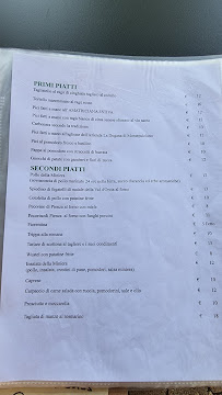 Menu du Ristorante Pizzeria La Miniera à Siena