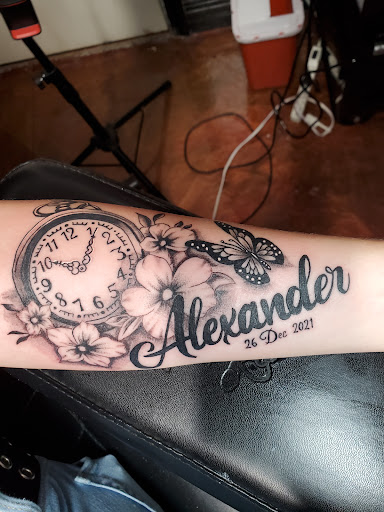 Explore loner tattoo ideas, creative tattoo ideas in Inverness, available at The Perfect Spot Tattoos