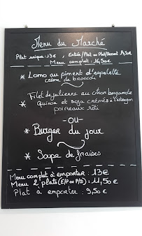 Mets Racines à Toulouse menu