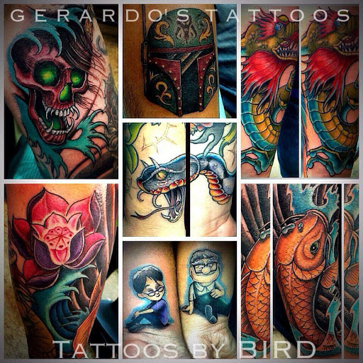 Explore male forearm tattoo ideas, creative tattoo ideas in Houston, available at Gerardos Tattoos