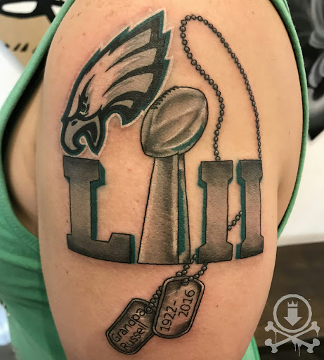 Explore small vegas tattoo ideas, creative tattoo ideas in Gloucester City, available at 12 oz. Studios Tattoos and Piercing Brooklawn