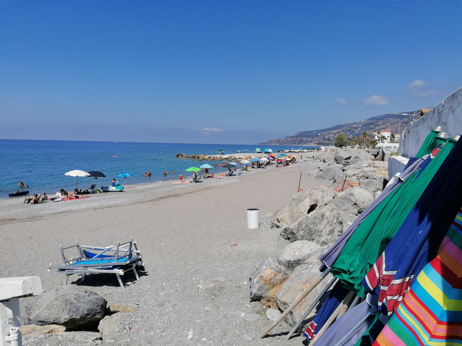 Foto di Cetraro Marina Beach con molto pulita livello di pulizia