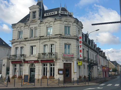Le Grand Hôtel restaurant Château du Loir à Montval-sur-Loir