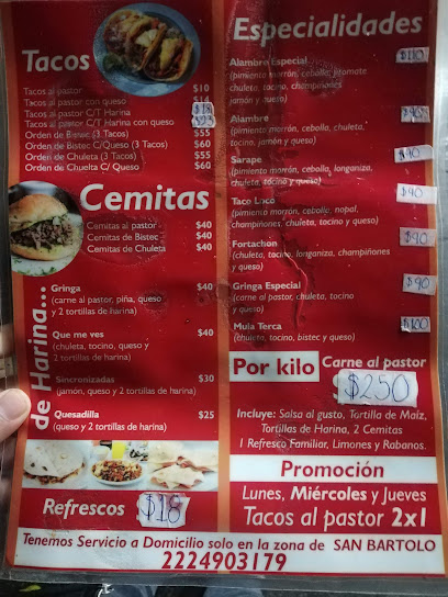 Tacos Y Cemitas El Numero Uno