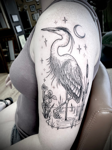 Explore sexy tattoo ideas for men, creative tattoo ideas in Saint Louis, available at Deep Forest Tattoo