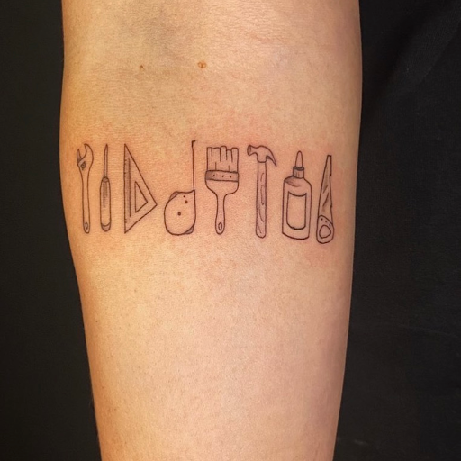 Explore 1of1 tattoo ideas, creative tattoo ideas in Charlotte, available at Canvas Tattoo & Art Gallery