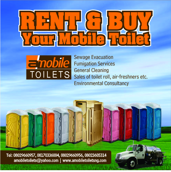 A-mobile Limited (Rent & Buy Your Mobile Toilets)