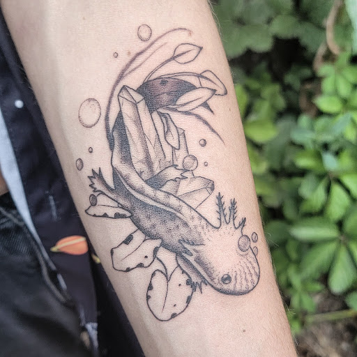 Explore beauty from ashes tattoo ideas, creative tattoo ideas in Carbondale, available at Bonedale Tattoo