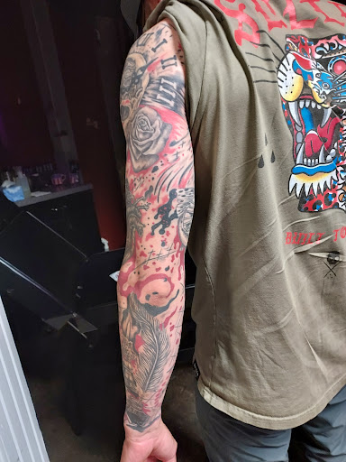 Explore howl's moving castle tattoo ideas, creative tattoo ideas in Alamosa, available at Ink Pusher