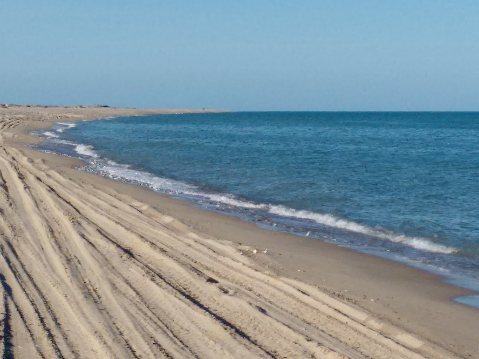 Fotografie cu Playa El Porvenir cu o suprafață de nisip strălucitor