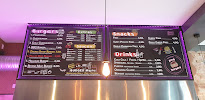 Restaurant de hamburgers Pink Burgers à Berlin (le menu)