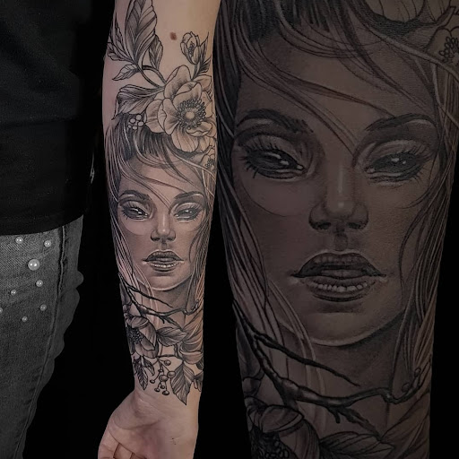 Explore war tattoo ideas, creative tattoo ideas in Ambler, available at Tattoo GalaxyAmbler Piercing & Custom Tattoos