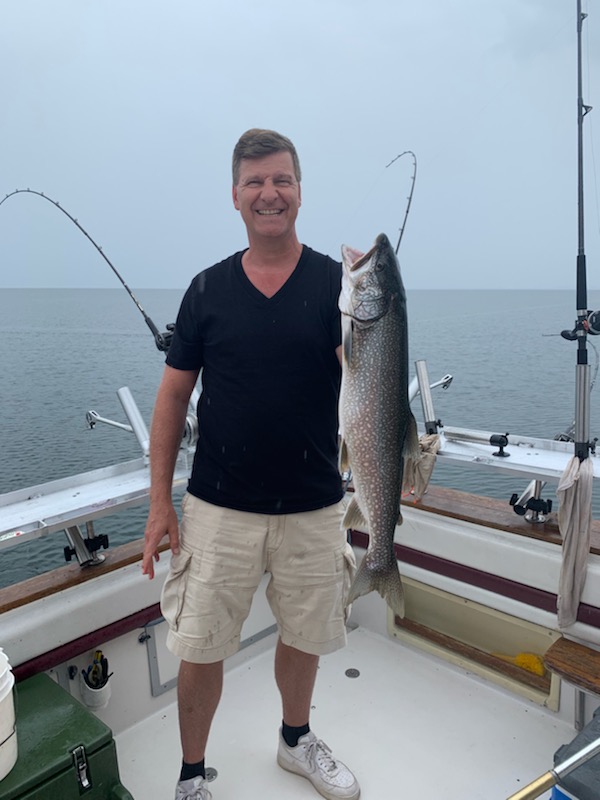 Duluth Superior Charter Fishing with Capt Paul Morris aboard Freedom II