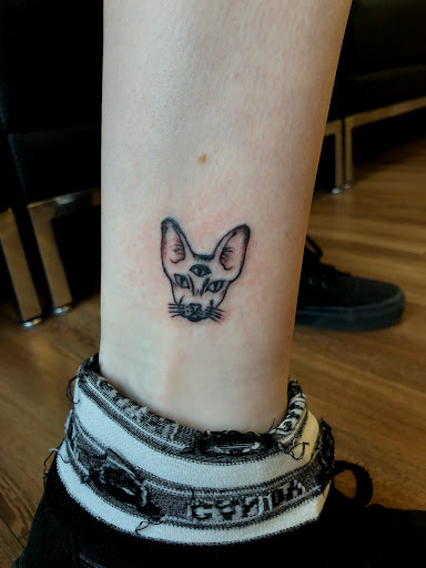 Explore neck sleeve tattoo ideas, creative tattoo ideas in Cambridge, available at Luckys Tattoo and Piercing