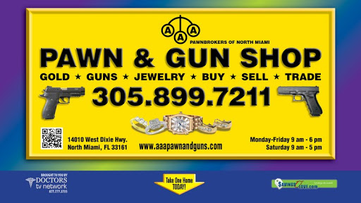 Pawn Shop «AAA Pawnbrokers of North Miami», reviews and photos, 14010 W Dixie Hwy, North Miami, FL 33161, USA