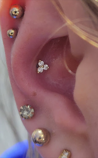 Explore geometric sleeve tattoo ideas, creative tattoo ideas in Toledo, available at 4 Nineteen Ink