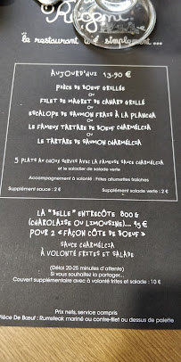 BISTRO REGENT POITIERS SUD à Poitiers menu