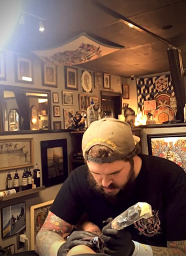 Explore fantasy tattoo ideas, creative tattoo ideas in Talbott, available at Alpha Tattoo co.