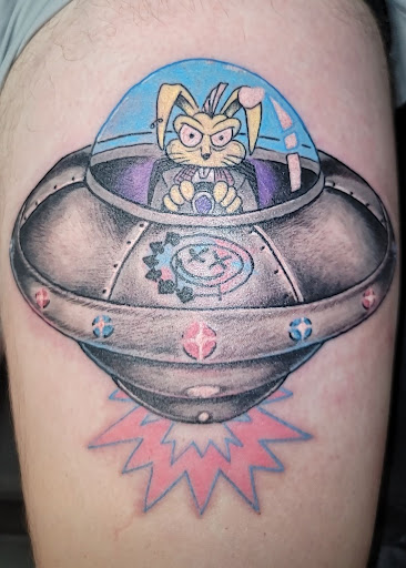 Explore name tattoo cover up ideas, creative tattoo ideas in Lawrenceburg, available at Yellow Rose Tattoo