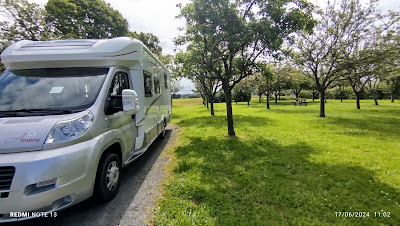Aire de camping car à Le Teilleul