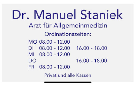 Dr. Staniek Manuel Stadtpl. 56, 5280 Braunau am Inn, Österreich
