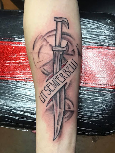 Explore billy joel tattoo ideas, creative tattoo ideas in High Point, available at 21 Aces Tattoo Co.