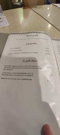 Pizzeria Ristorante Vesuvya à Bari menu