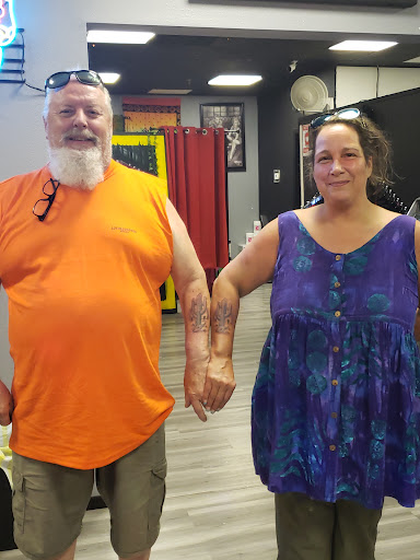 Explore oilfield tattoo ideas, creative tattoo ideas in Yuma, available at Stranded Ink Tattoo Studio