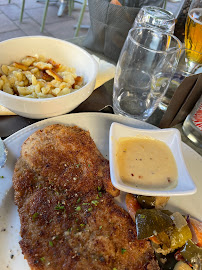 Escalope panée du Restaurant Brasserie Au Canon à Strasbourg - n°2