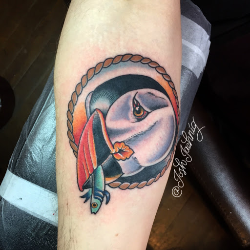 Explore cowgirl tattoo ideas, creative tattoo ideas in Houghton, available at Bramble & Stag Tattoo Parlour