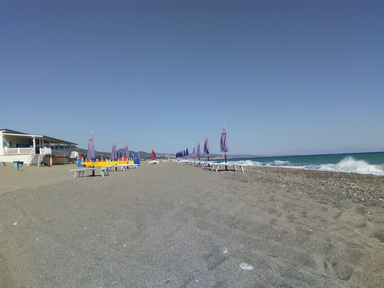 Foto di La Capannina beach area del resort sulla spiaggia