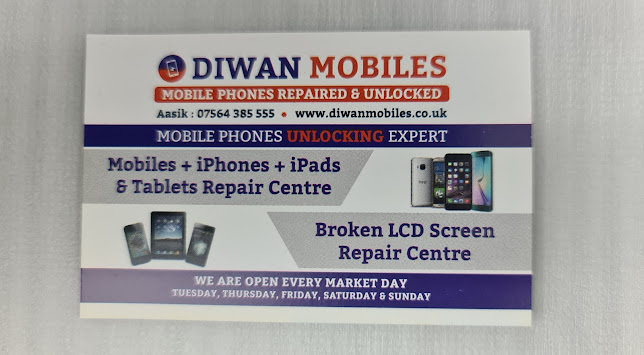 Reviews of Diwan Mobiles Repair And Unlocking in Milton Keynes - Cell phone store