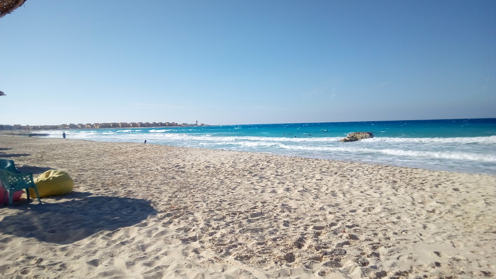 Foto av Elhana Beach Resort Area med turkos rent vatten yta