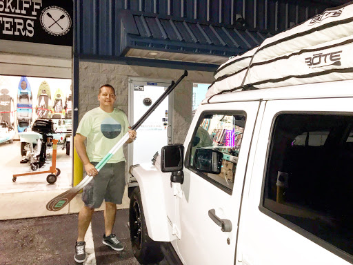 Sporting Goods Store «SUP and Skiff Outfitters Paddleboard Orlando Shop», reviews and photos, 6845 Narcoossee Rd #54, Orlando, FL 32822, USA