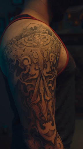 Explore pearl tattoo ideas, creative tattoo ideas in Hudson, available at The Bohemian Social Club