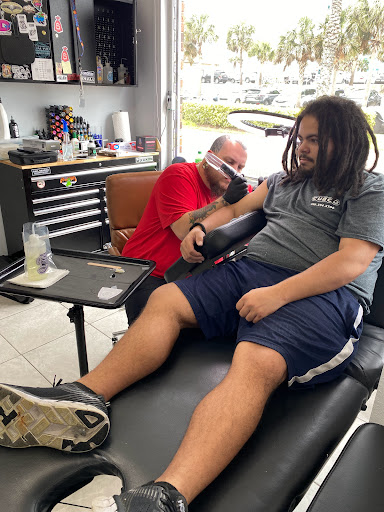 Explore upper sleeve tattoo ideas, creative tattoo ideas in Daytona Beach, available at Studio 21 Tattoo & Piercings Daytona Beach